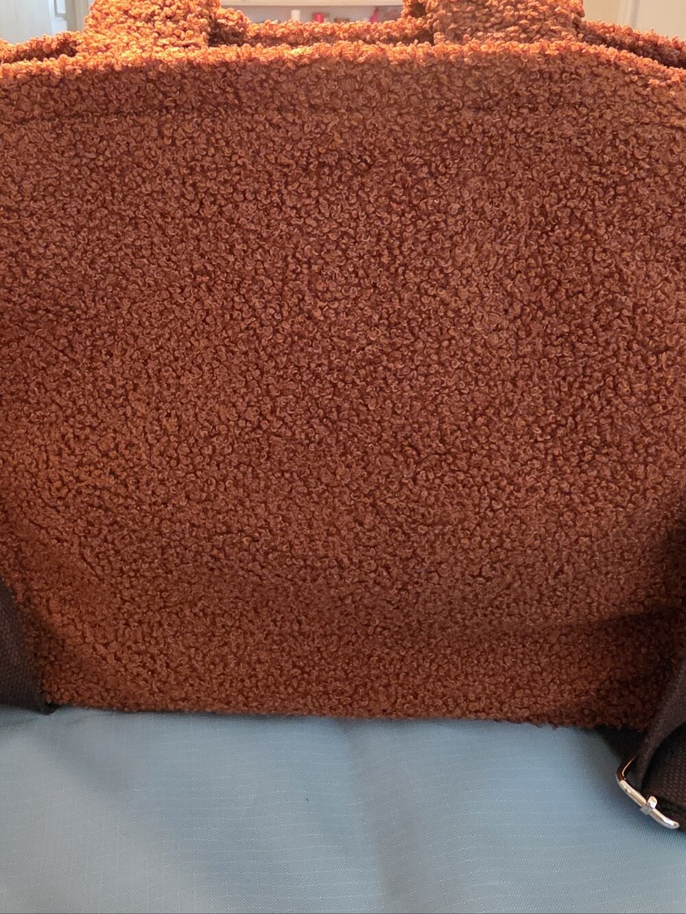 Star Wars Black and Orange Sherpa Crossbody Pouch